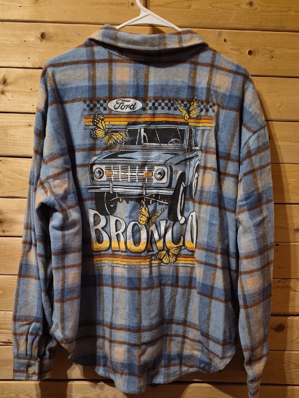 Womens Ford Bronco Flannel Size XL